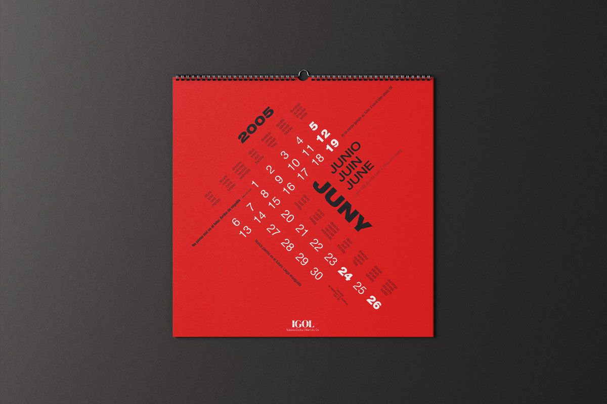 Calendario Igol 2005 (junio)